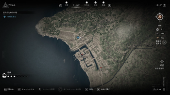 【宗元のための汁物】商人の居場所・地図