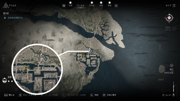 放蕩者の居場所・地図