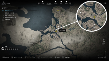 「甘美な嘘」発生場所・地図