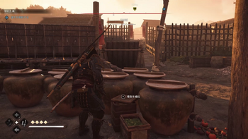 弥助：糧食の補給