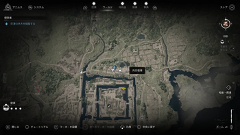 巨漢の末木の居場所・地図