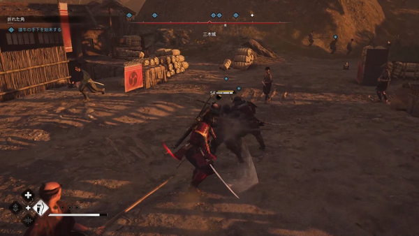 弥助：雄牛の手下を始末する