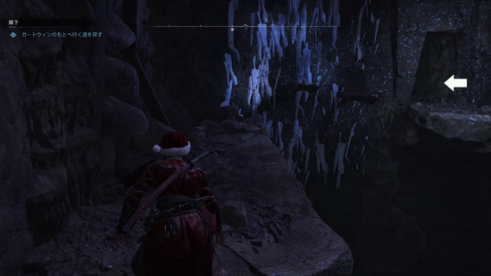 洞窟内を道なりに進む8