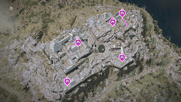 洲本城・侍大将の居場所