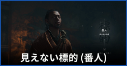 見えない標的