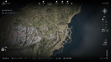 竜崎しのの居場所・地図