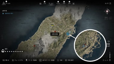 小袖の場所・地図