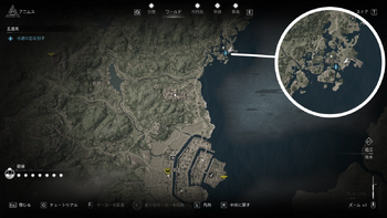 水遁の忍の居場所・地図