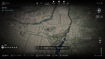 射楯兵主神社(八郎の居場所)・地図