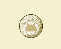 アルパカの毛糸玉