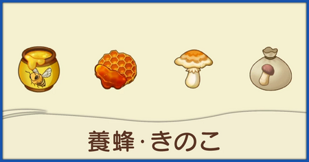 養蜂・きのこ図鑑