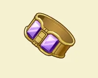 紫のブレスレット