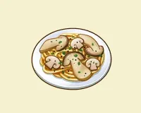 きのこのパスタ