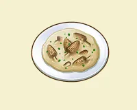 モリーユのクリーム煮