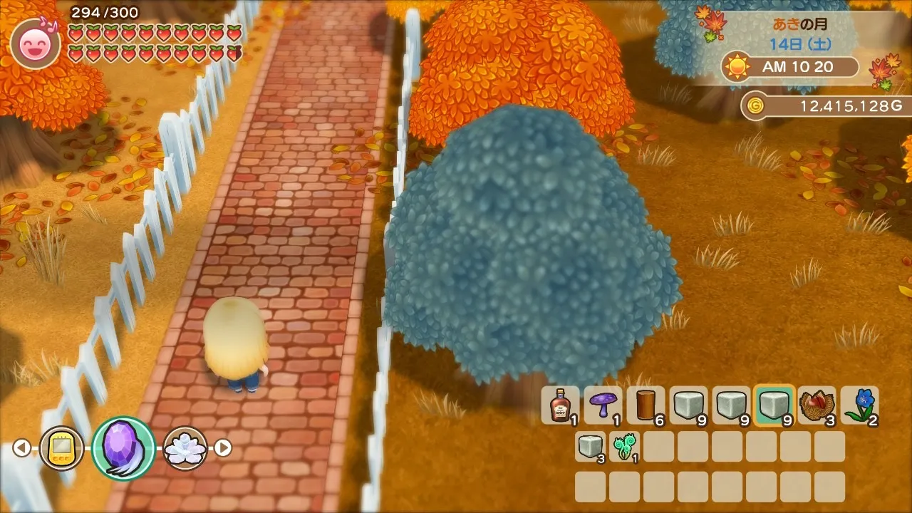 飛行石での着地場所