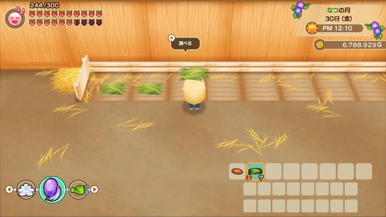 アルパカのエサやり3