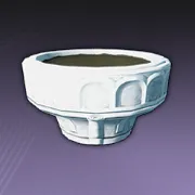 灰色模様の石鉢