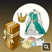 王室の礼服・ボックス