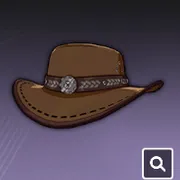 レザーの帽子・頭飾り