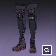 夜を砕く牙・靴