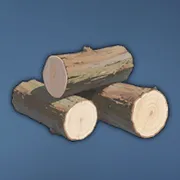 ホワイトオークの原木