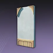 白い木製仕切り壁