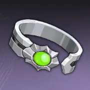 無常の翠石の腕輪-左