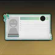 名刺・王室の礼服