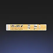 オレンジのブリキ標識