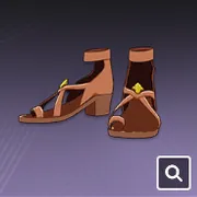 オレンジソーダ・靴