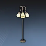 3灯フロアランプ