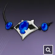 ブルージルコン・首飾り