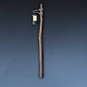 木の柱のクラシックなつり下げライト