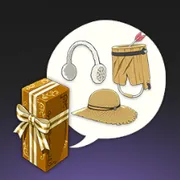 ファッションアイテム選択（頭飾り）