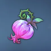 熟れた紫のスズクサ