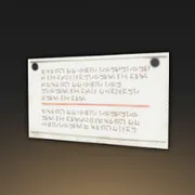 酒場の壁掛けチラシ・その8