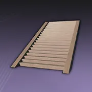 茶色い木製はしご