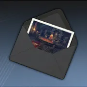 暗霧要塞のハガキ