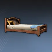 海辺のシングルベッド