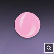 風船ガム・唇飾り