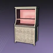 クラシックな収納棚