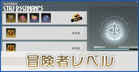 冒険者レベルの画像