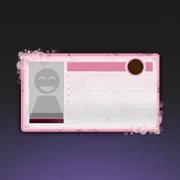 名刺ホルダー-ピンクバブル