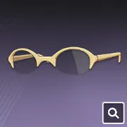 三日月メガネ・顔飾り