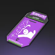 エモート：連続花吹雪