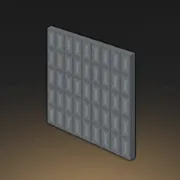 全室・立体レンガの内壁・その1