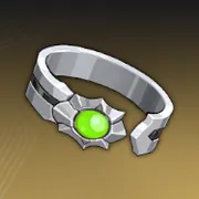 【匠】無常の翠石の腕輪-左