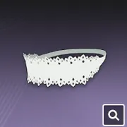 スノーベール・顔飾り