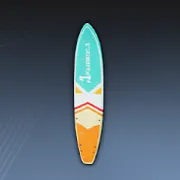 サーフボード・晴れの海