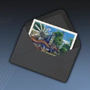 ミンスターホルンのハガキ